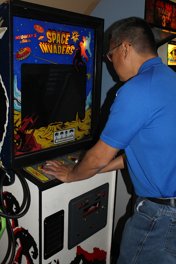 Actually, I kinda suck at Space Invaders...