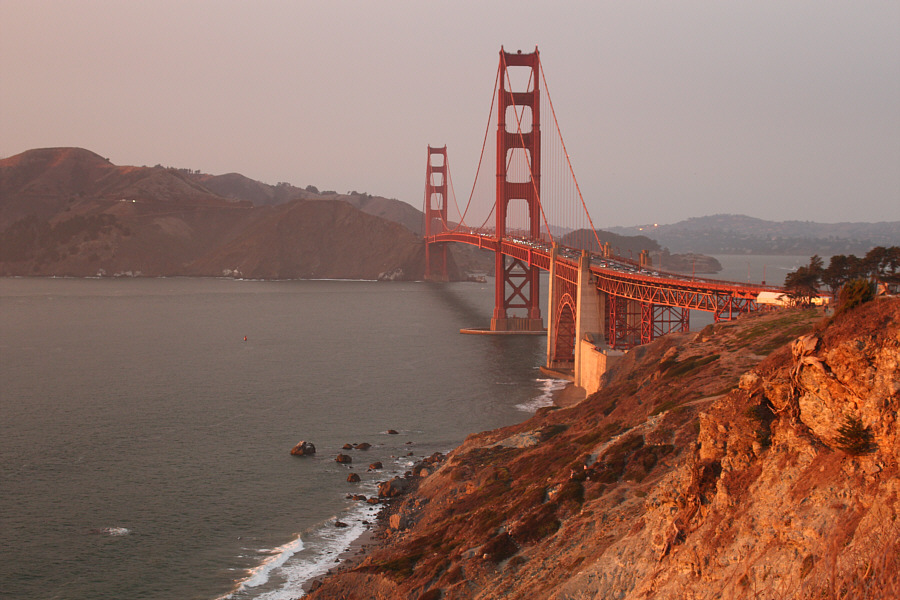 The Golden Gate Bridge has the second highest number of suicides in the world, after the Nanjing Yangtze River Bridge in China.
