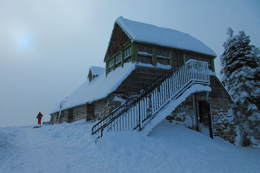 Those stairs may or may not be permanent.