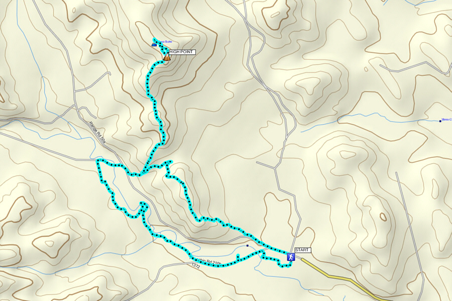 Square Butte itself would make for a great evening hike...