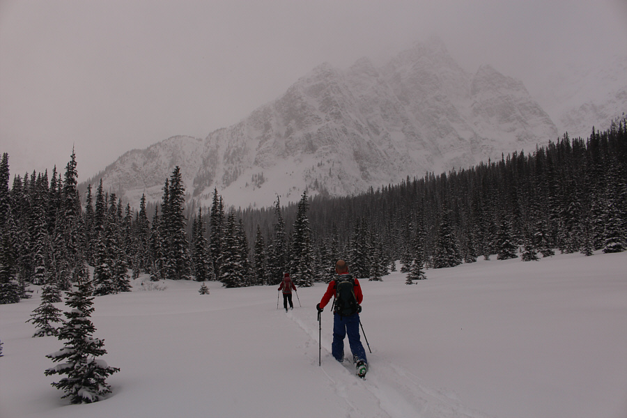 Kudos to Zosia and Stephane for breaking trail most of the way!