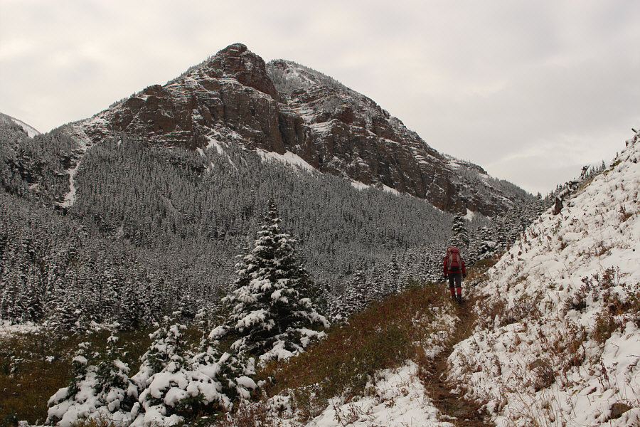 Keep your eye on the trail though--lotsa cow and horse poop here!