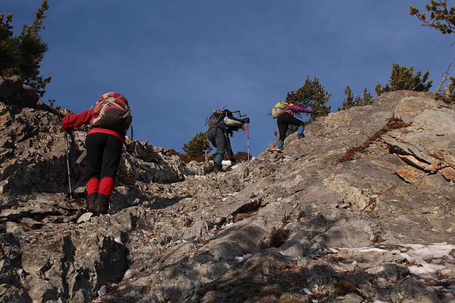 Windy Point Ridge lives up to its name as well!