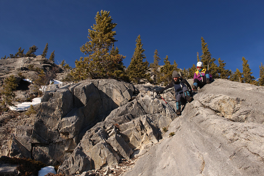 Kevin is quickly becoming a proficient scrambler!