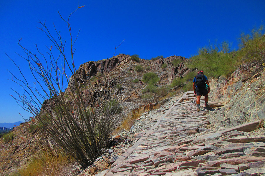 Try walking on the curb!
