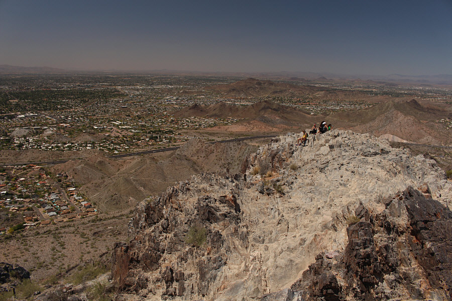 Must be locals if they don't care to tag the true high point!