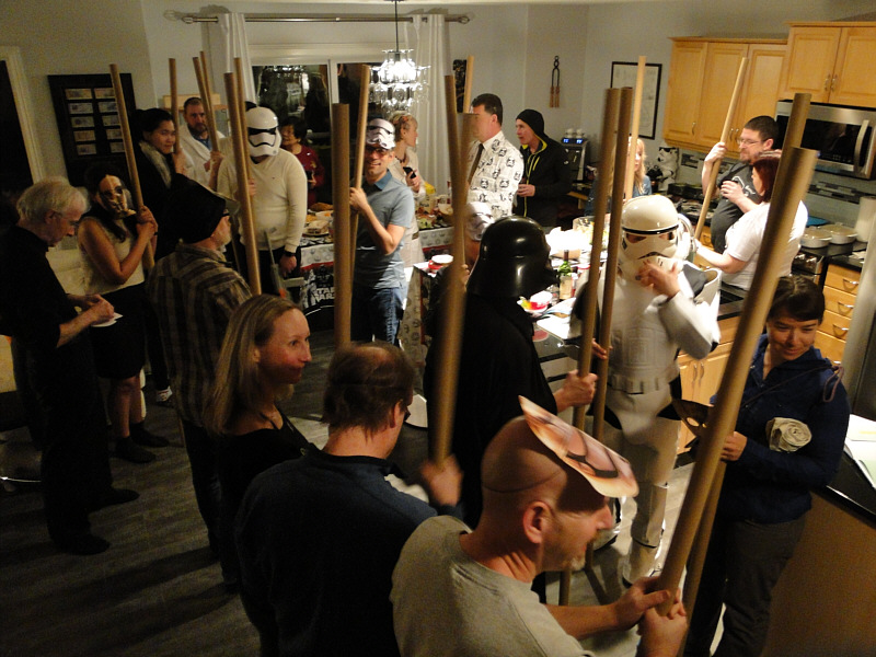 What an eclectic mix of people!