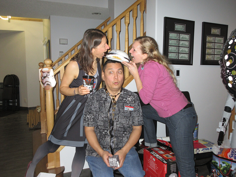 Having two women on top of me is kinda exciting!