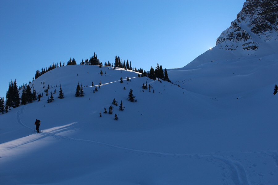 Chasing the elusive sun!