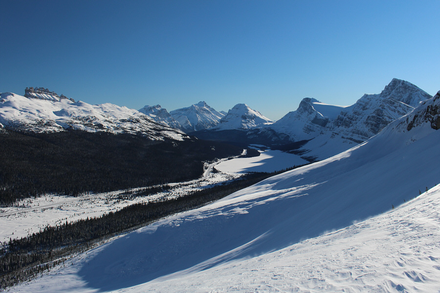 Brrrr...the wind bites up here!