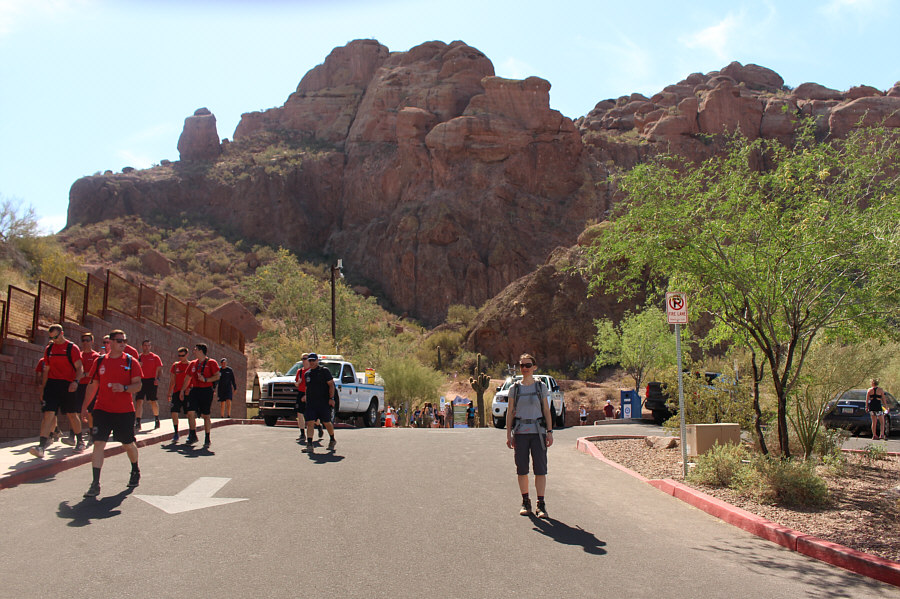 Finding parking at this trailhead is insanely difficult!