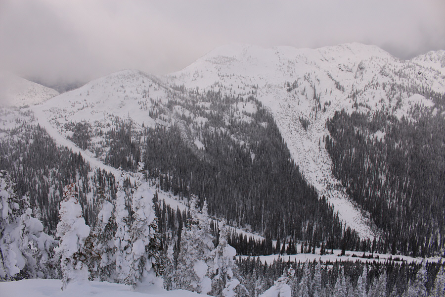 Looks like a ski run built in the middle of nowhere!