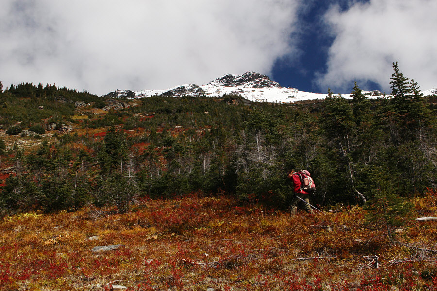 These switchbacks were designed to suit mountain bikes more than hikers.
