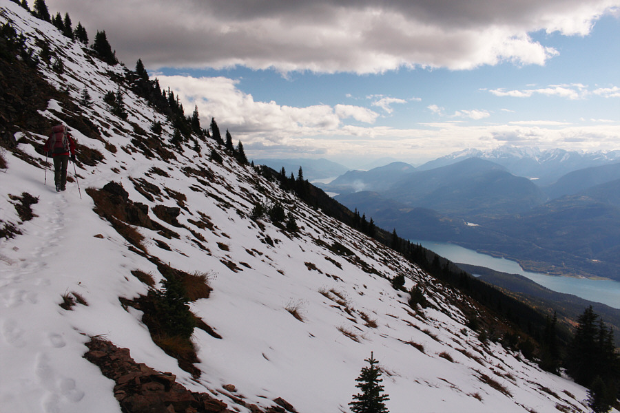 It's either a wildfire or the world's biggest doobie!