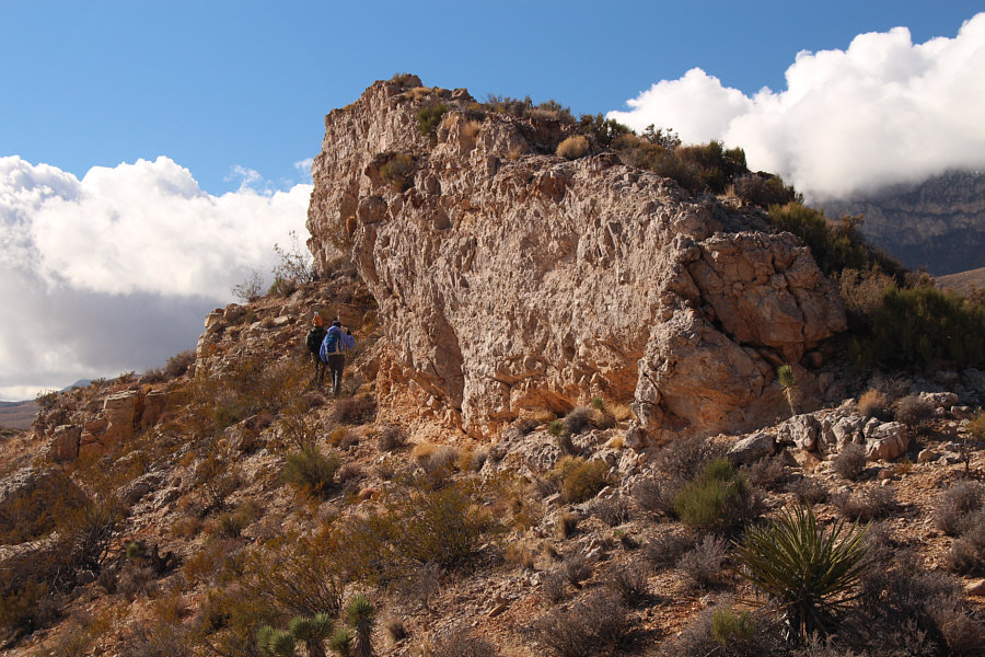 Good place to stop for a break out of the wind!