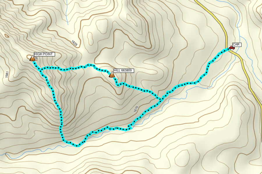 A nice jaunt for a lazy day!