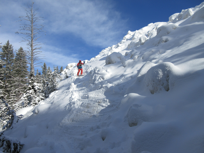 This sucks even more on the way back!