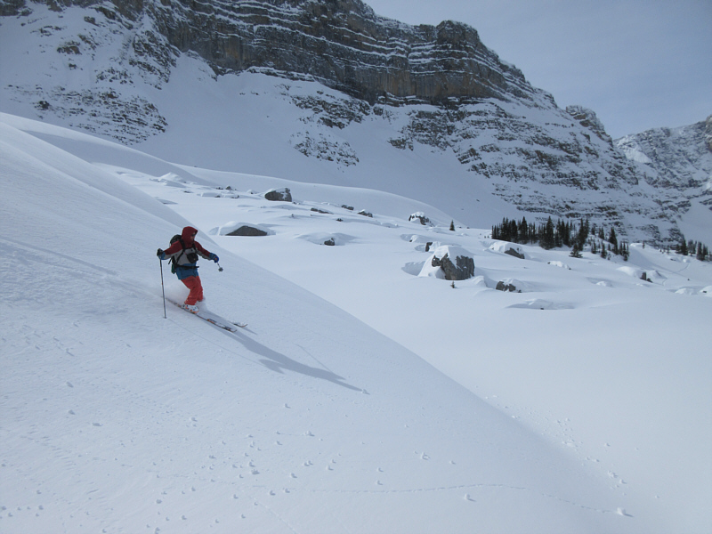 So much nicer than resort skiing!