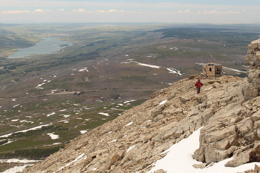 A rare moment when Zosia is actually behind me!