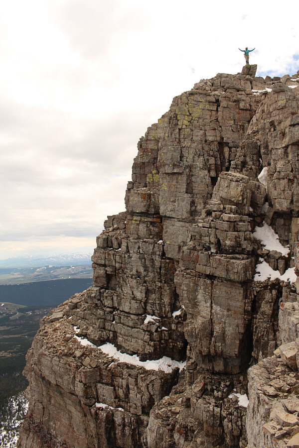 For those looking for a more challenging way up Divide Mountain...