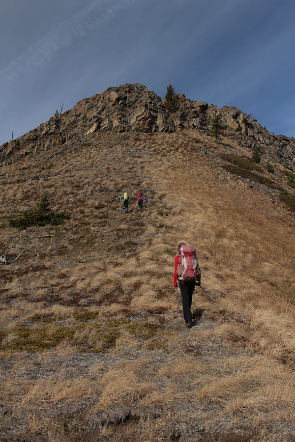 Even without the weakness, you could probably circumvent the cliffs to the left.