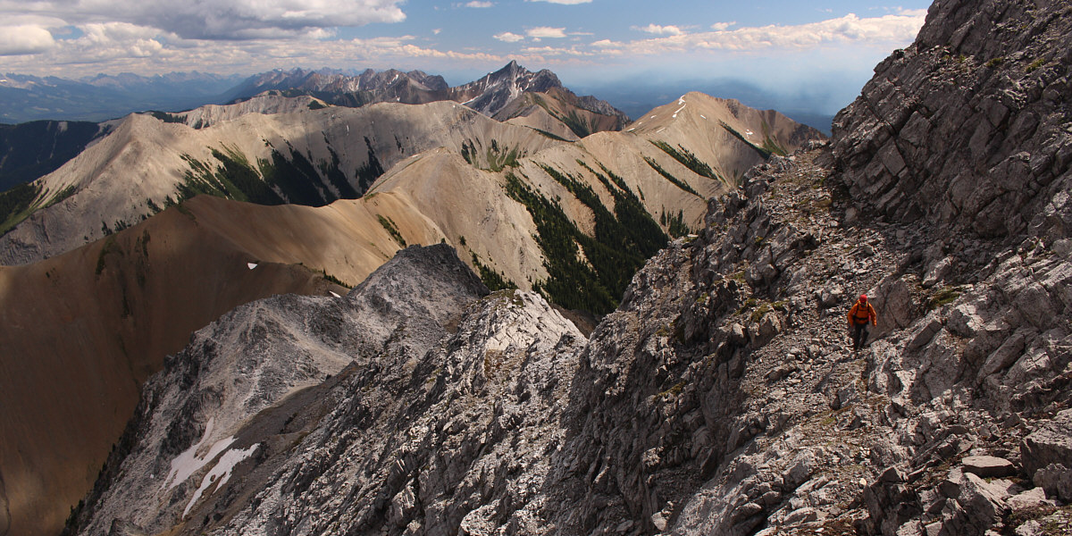The ledge is obvious once you get up here.
