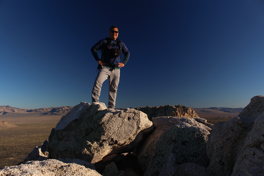 I hope I can get down from here...