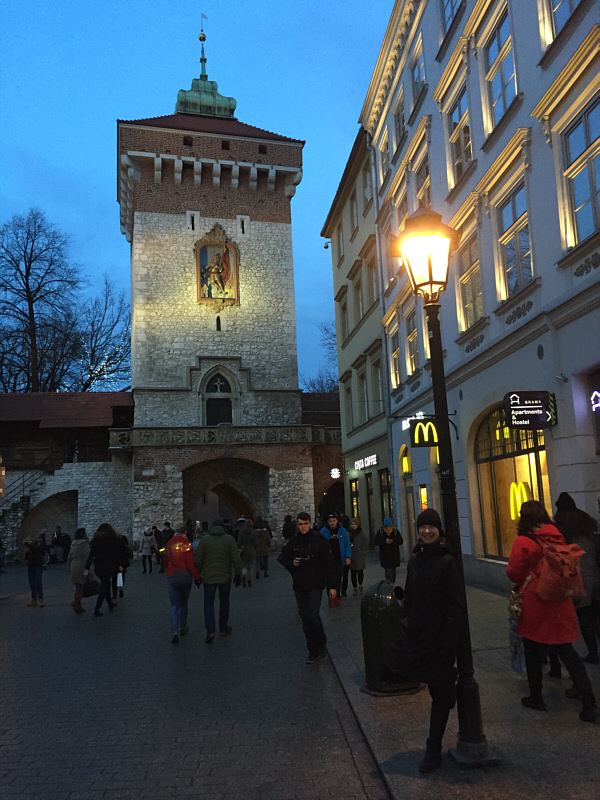 And there's no better way to enjoy Old Town than to stop for a bite at McDonald's!