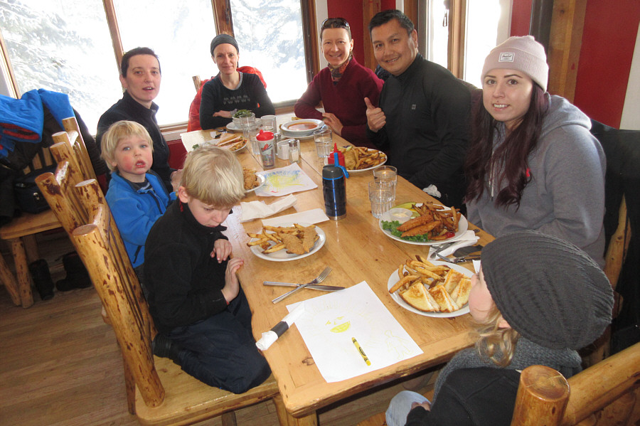 Okay kids, stop crying and let's eat!