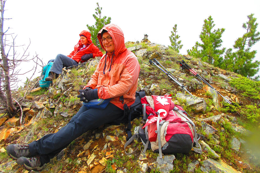The gazetted summit of Lakit Mountain...believe it or not!