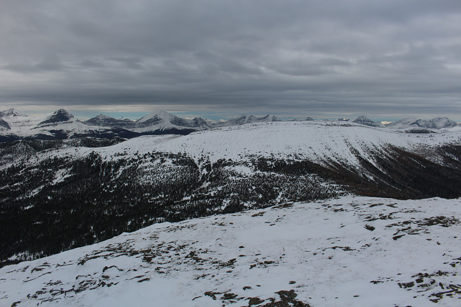 A blue sky is coming from the west...