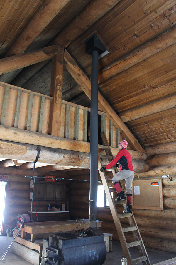 There's a king-sized bed up there!