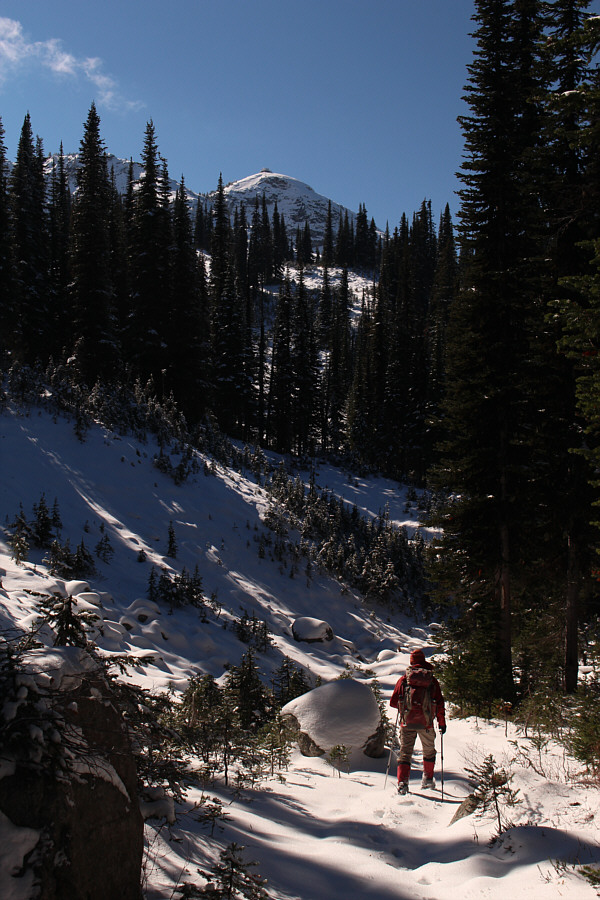 Still wasn't sure if we would be able to get up there at this point...