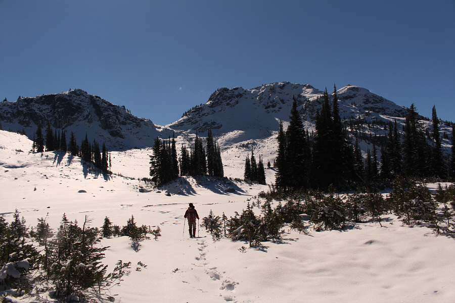 We were kind of on our own here for route-finding...