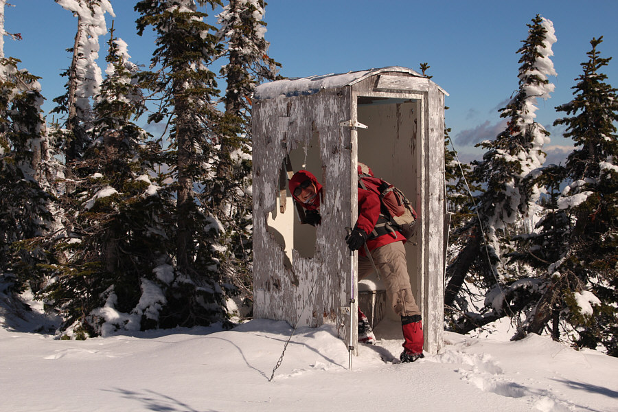 Looks like someone tried to blow up the shitter!