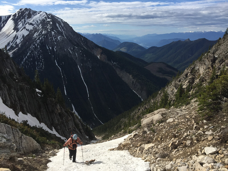 Time to take off the crampons!