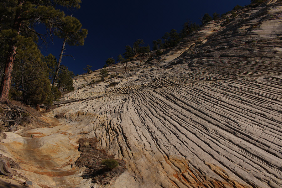 Keep an eye out for a cairn and a trail.