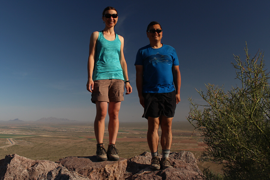 We're standing as stiff as cacti!