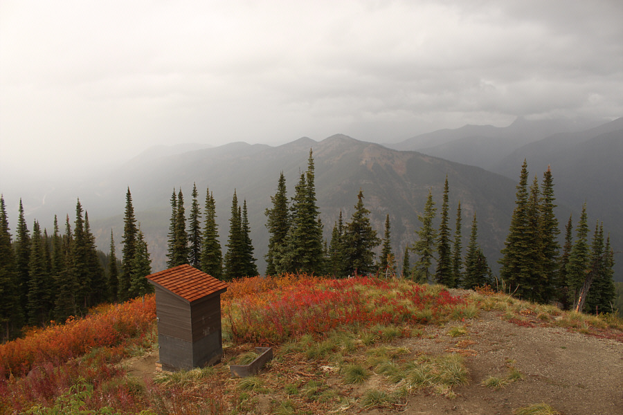 Oh well, you can always just look at the nice biffy!