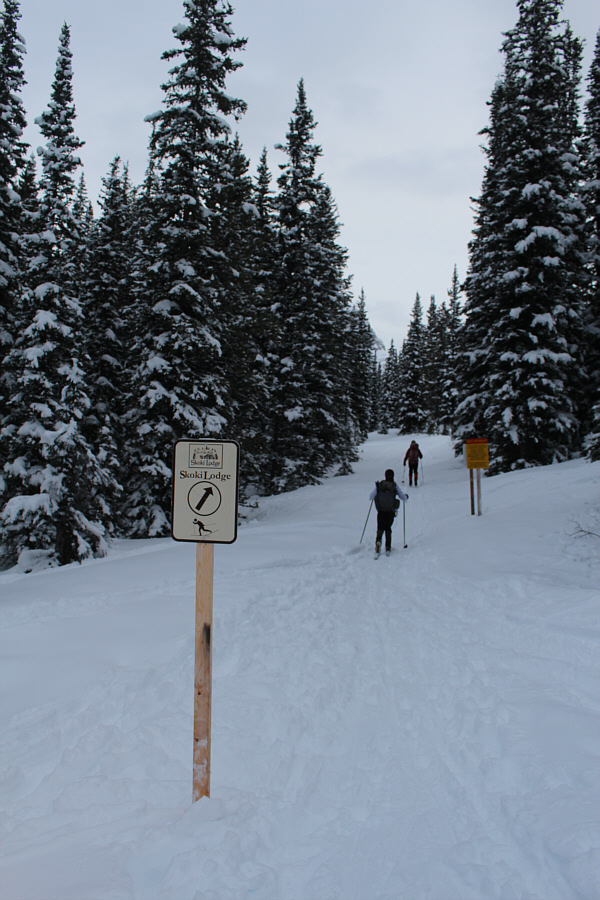I dunno how many times I've climbed up the ski-out, but it still sucks everytime!