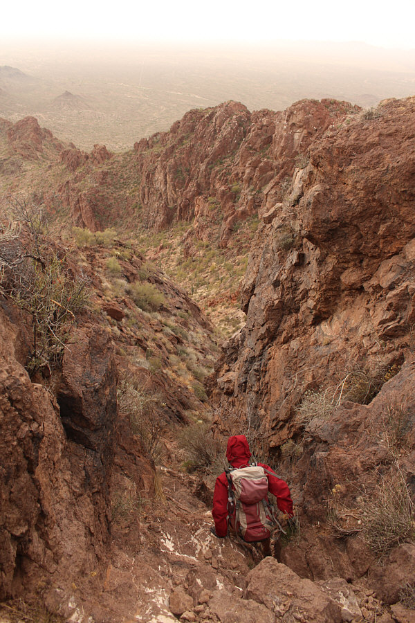 Looks a bit more intimidating going down...