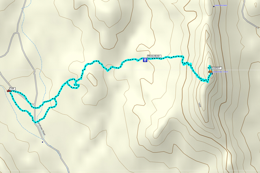 Another short outing which might not be worth the drive from Phoenix, but at least it's not crowded!