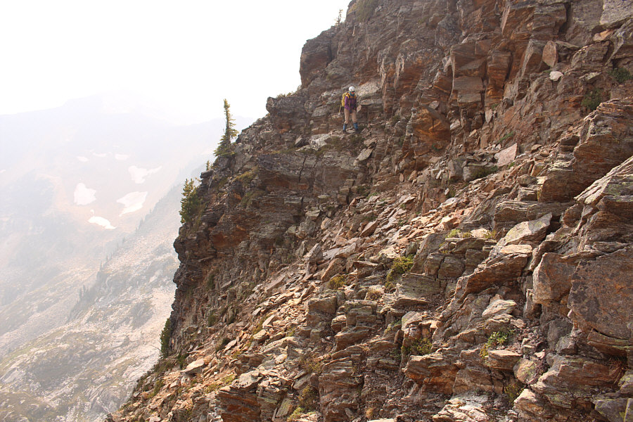 An easy section just before the final summit push!