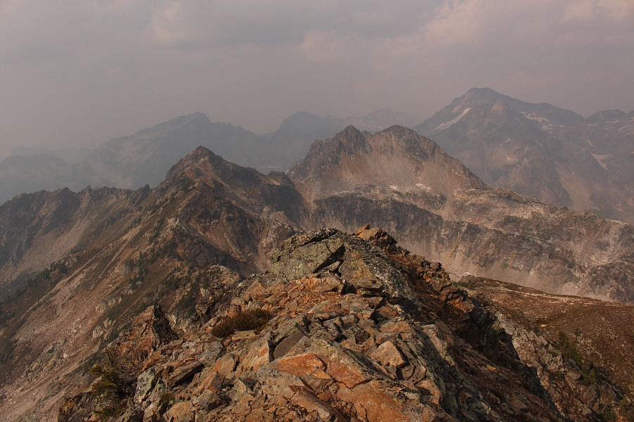 All these peaks are probably seldom climbed...