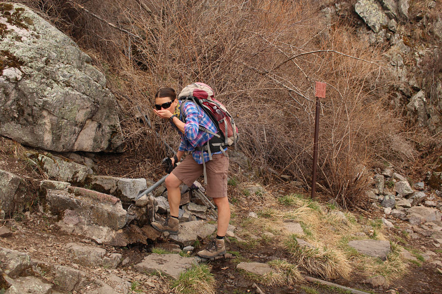During our 2-week trip to southern Arizona, this was the only occasion where we came across potable drinking water along our trail or route.