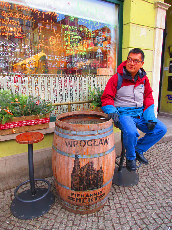 This table is a little wet!