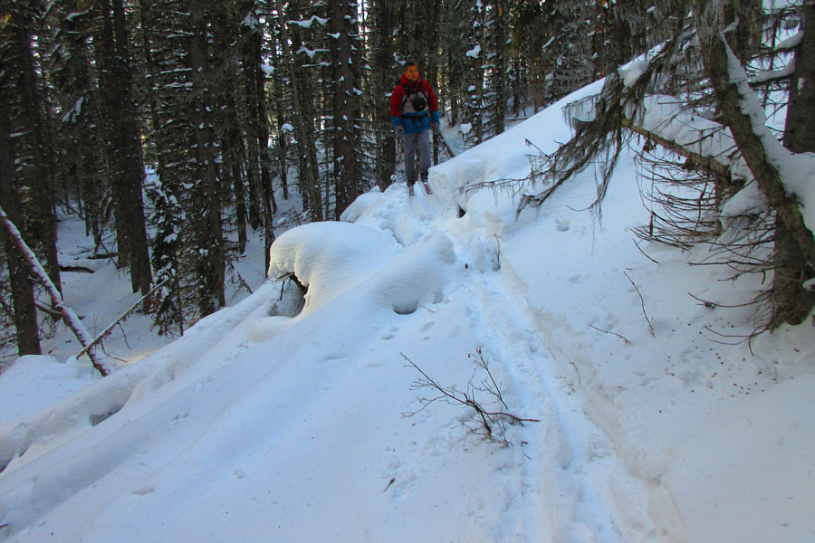 We're definitely not on the summer trail anymore!