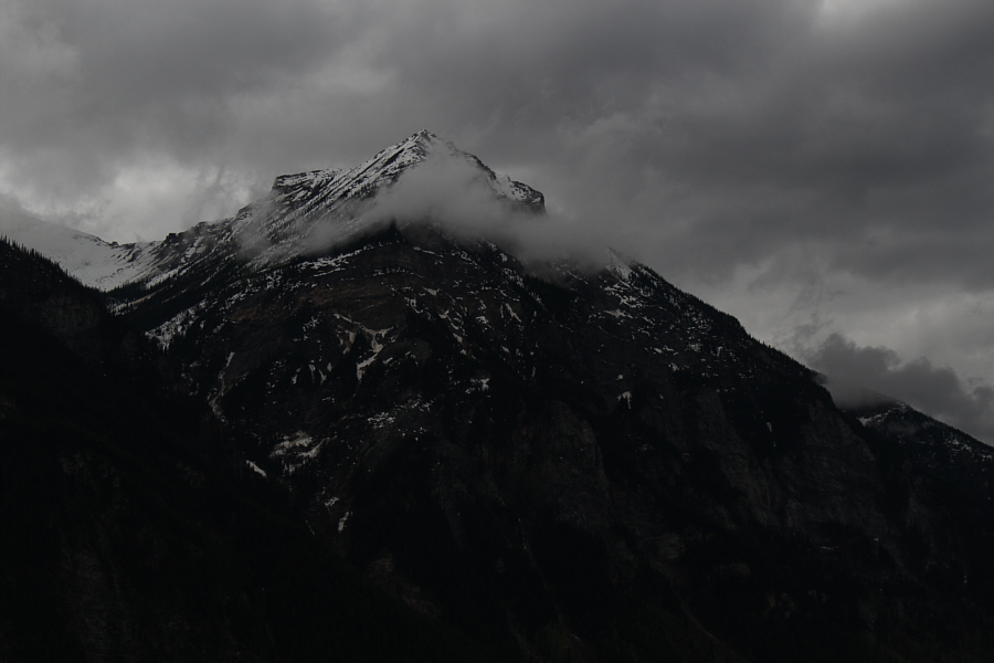 It's actually just an outlier of the much higher Overlander Mountain (not visible here).