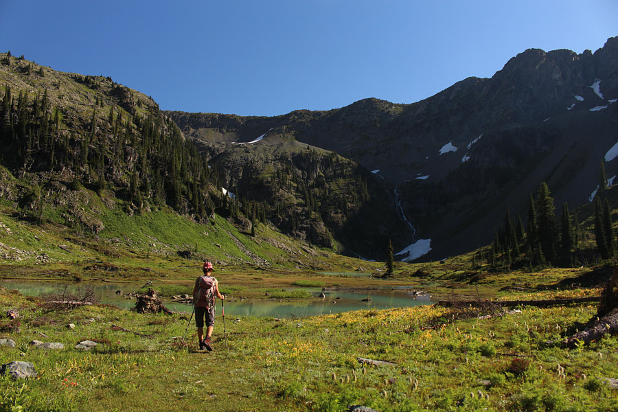 It's a bit sobering to realize that you're only at the halfway point of the ascent here!