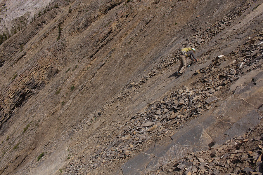 I wouldn't want to be here if conditions were wet or snowy!